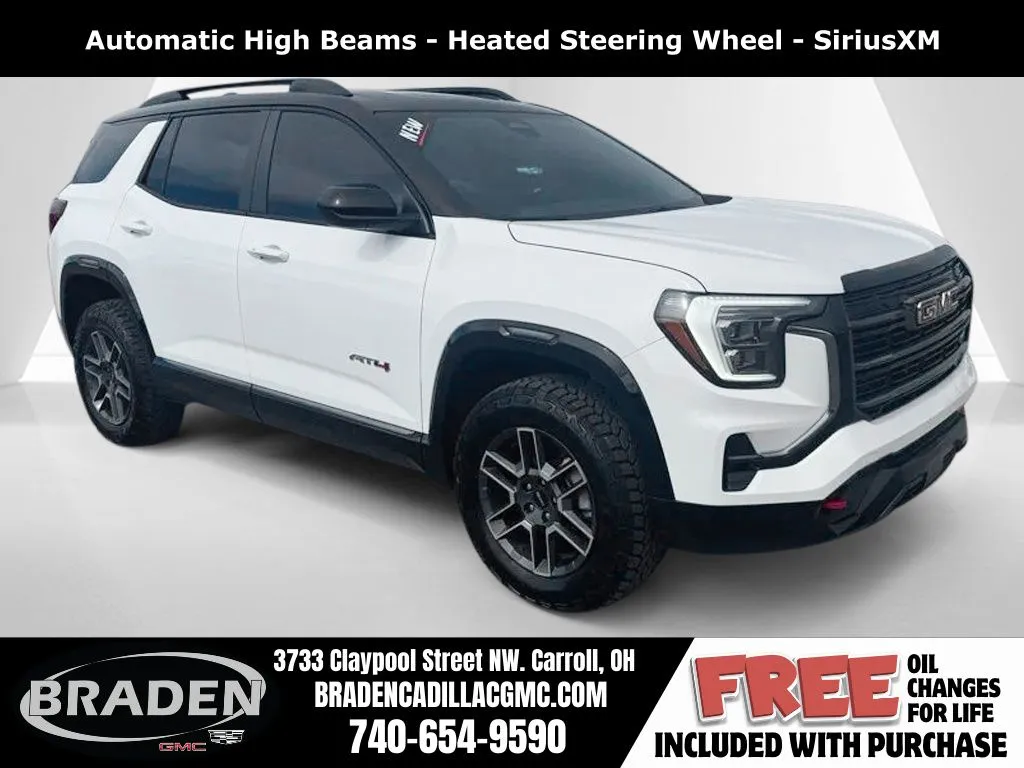 White 2026 GMC Terrain AT4 for sale in Carroll, OH