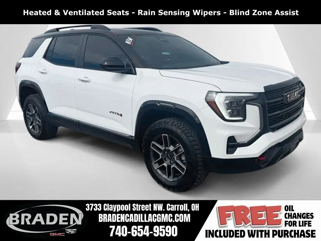 White 2026 GMC Terrain AT4 for sale in Carroll, OH