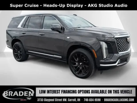 Gray 2025 Cadillac Escalade Premium Luxury for sale in Carroll, OH