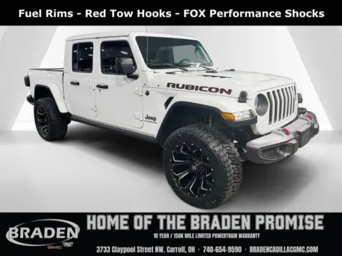 Silver 2021 Jeep Gladiator Rubicon for sale in Carroll, OH