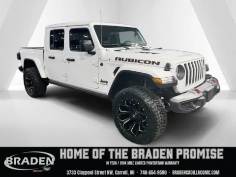 Silver 2021 Jeep Gladiator Rubicon for sale in Carroll, OH
