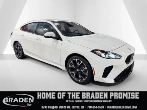 White 2025 BMW 2 Series 228 xDrive Gran Coupe for sale in Carroll, OH
