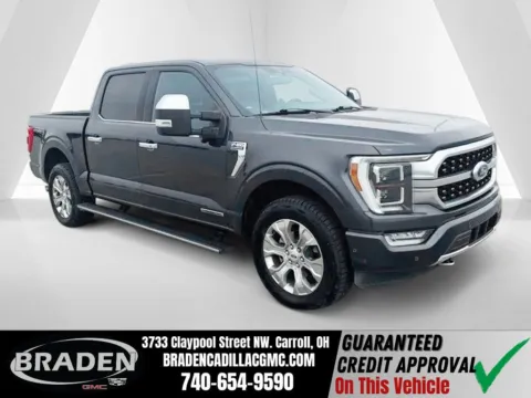 Gray 2021 Ford F-150 Platinum for sale in Carroll, OH