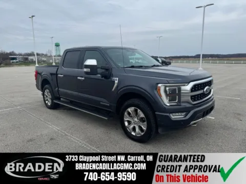 Gray 2021 Ford F-150 Platinum for sale in Carroll, OH