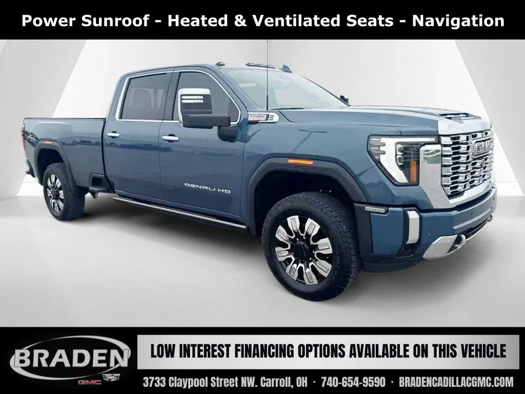 Blue 2026 GMC Sierra 2500HD Denali for sale in Carroll, OH