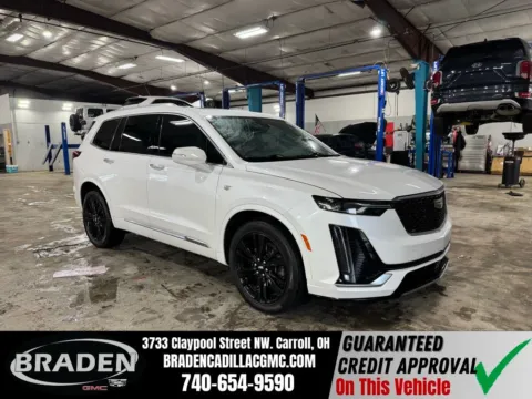 White 2023 Cadillac XT6 Premium Luxury for sale in Carroll, OH