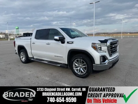 White 2021 GMC Sierra 1500 SLT for sale in Carroll, OH