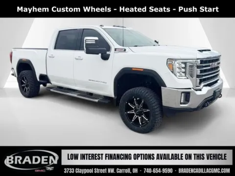 White 2023 GMC Sierra 2500HD SLT for sale in Carroll, OH