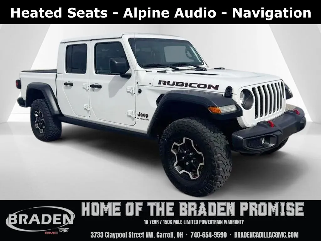 Yellow 2023 Jeep Gladiator Rubicon for sale in Carroll, OH