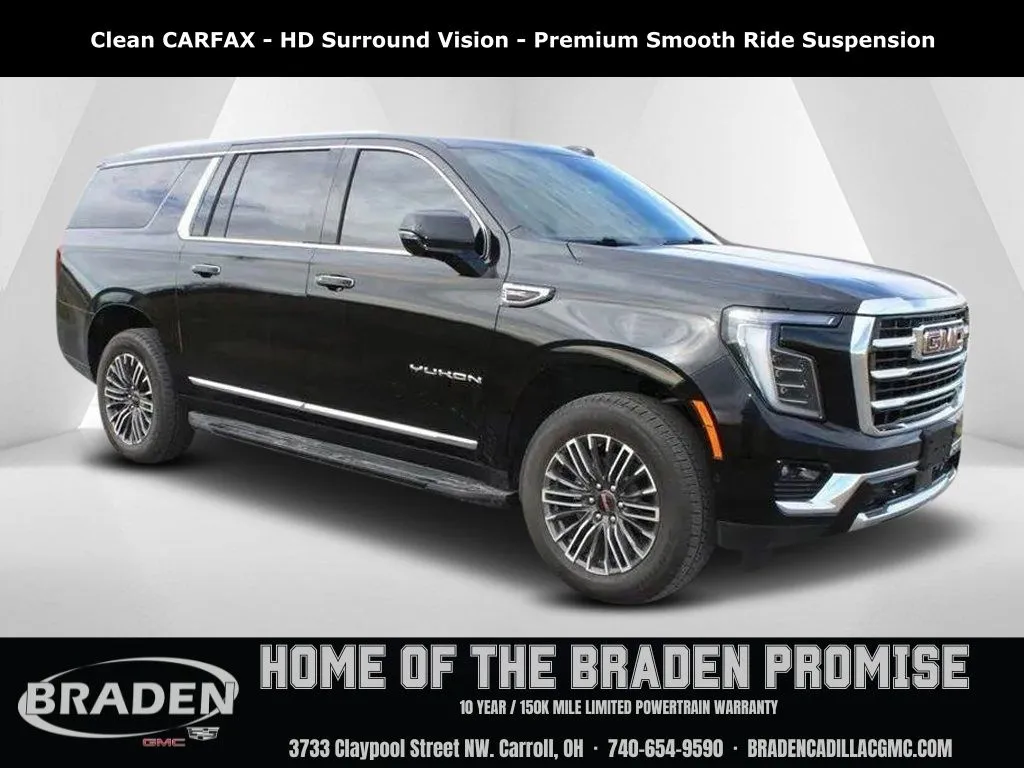 Black 2025 GMC Yukon XL Elevation for sale in Carroll, OH