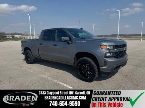 Gray 2020 Chevrolet Silverado 1500 Custom for sale in Carroll, OH