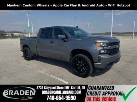 Gray 2020 Chevrolet Silverado 1500 Custom for sale in Carroll, OH