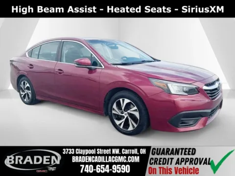 Red 2021 Subaru Legacy Premium for sale in Carroll, OH