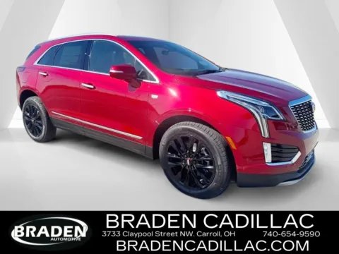 Red 2026 Cadillac XT5 Premium Luxury for sale in Carroll, OH