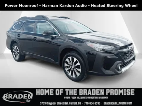 Black 2023 Subaru Outback Limited for sale in Carroll, OH