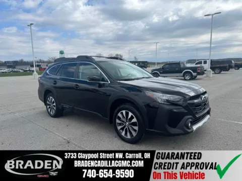 Black 2023 Subaru Outback Limited for sale in Carroll, OH