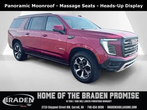Red 2025 GMC Yukon XL AT4 Ultimate for sale in Carroll, OH