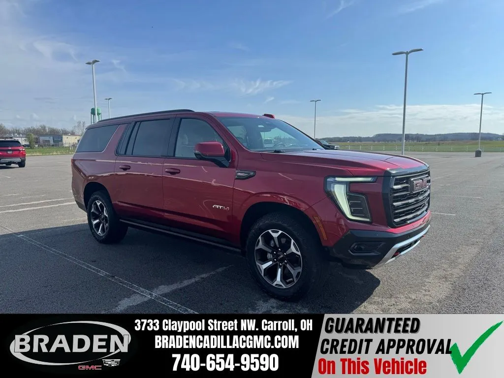 Red 2025 GMC Yukon XL AT4 Ultimate for sale in Carroll, OH