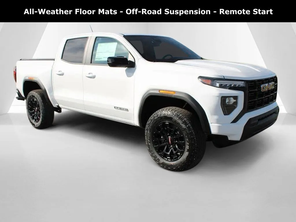 White 2026 GMC Canyon Elevation for sale in Carroll, OH