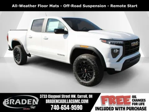 White 2026 GMC Canyon Elevation for sale in Carroll, OH