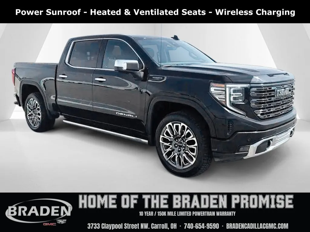 Black 2023 GMC Sierra 1500 Denali Ultimate for sale in Carroll, OH