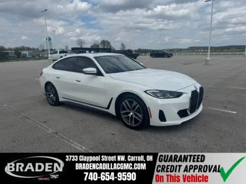 White 2023 BMW 4 Series 430i Gran Coupe for sale in Carroll, OH