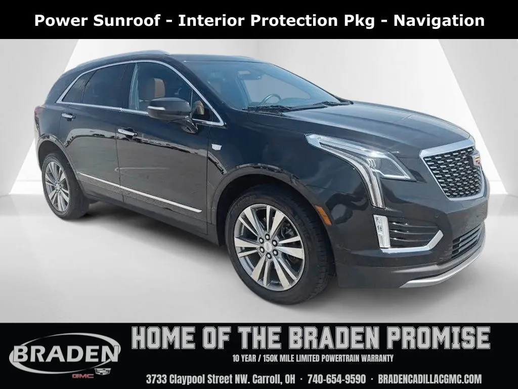 Black 2024 Cadillac XT5 Premium Luxury for sale in Carroll, OH