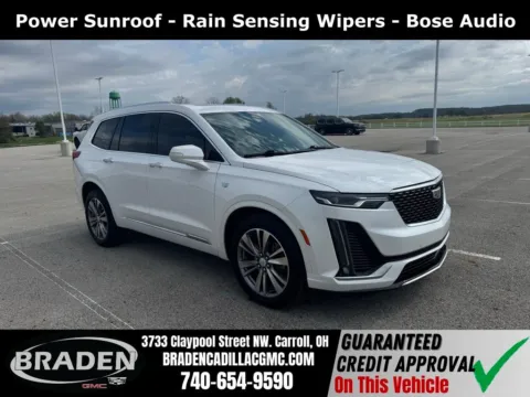 White 2021 Cadillac XT6 Premium Luxury for sale in Carroll, OH