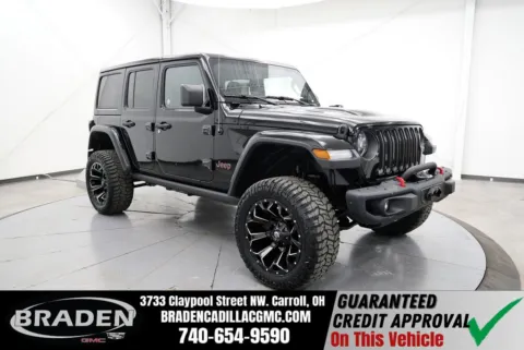 Black 2020 Jeep Wrangler Unlimited Rubicon for sale in Carroll, OH