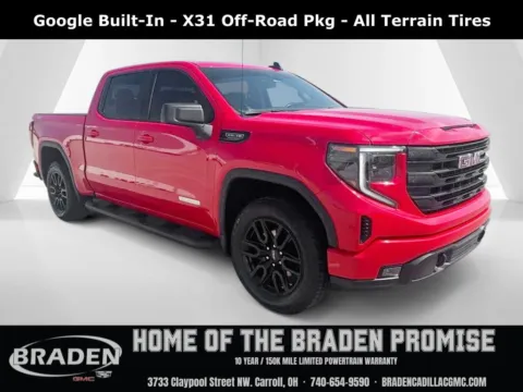 Red 2024 GMC Sierra 1500 Elevation for sale in Carroll, OH