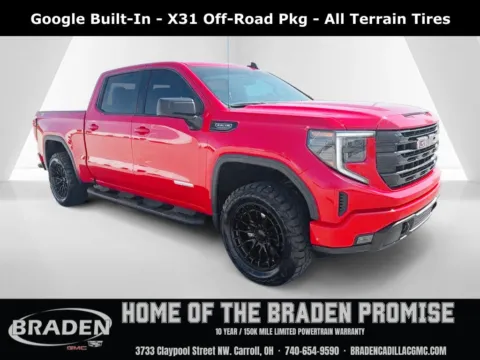 Red 2024 GMC Sierra 1500 Elevation for sale in Carroll, OH