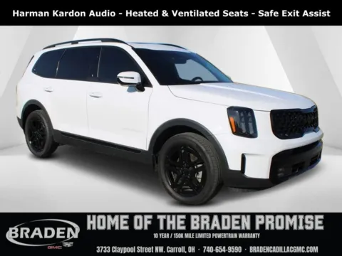 White 2025 Kia Telluride SX X-Line for sale in Carroll, OH
