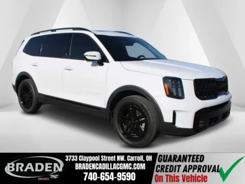 White 2025 Kia Telluride SX X-Line for sale in Carroll, OH