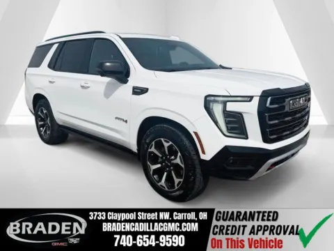 White 2026 GMC Yukon AT4 for sale in Carroll, OH