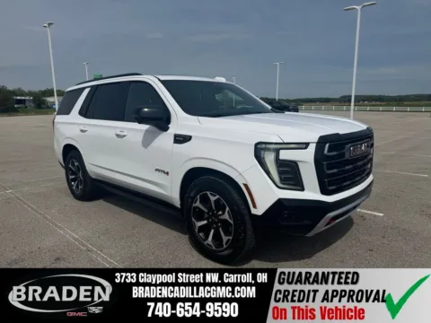 White 2026 GMC Yukon AT4 for sale in Carroll, OH
