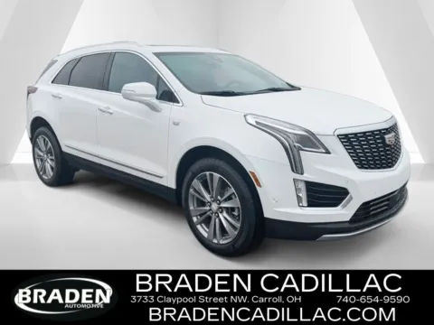 White 2026 Cadillac XT5 Premium Luxury for sale in Carroll, OH