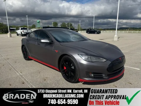 Black 2015 Tesla Model S for sale in Carroll, OH