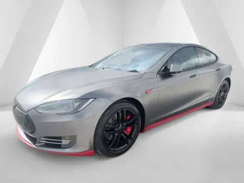Another view of 2015 Tesla Model S for sale in Carroll, OH at Braden Cadillac GMC