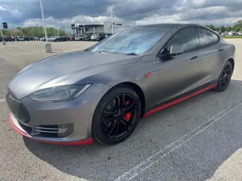Another view of 2015 Tesla Model S for sale in Carroll, OH at Braden Cadillac GMC