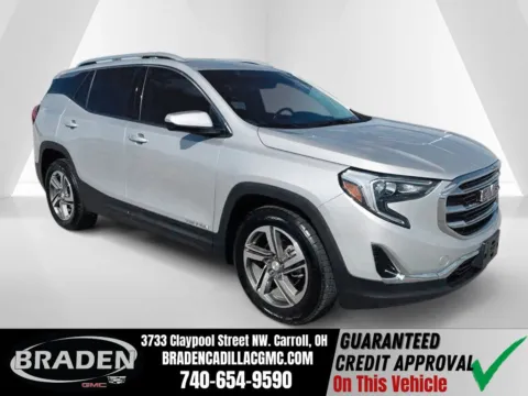 Silver 2019 GMC Terrain SLT for sale in Carroll, OH