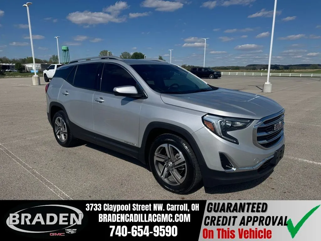 Silver 2019 GMC Terrain SLT for sale in Carroll, OH