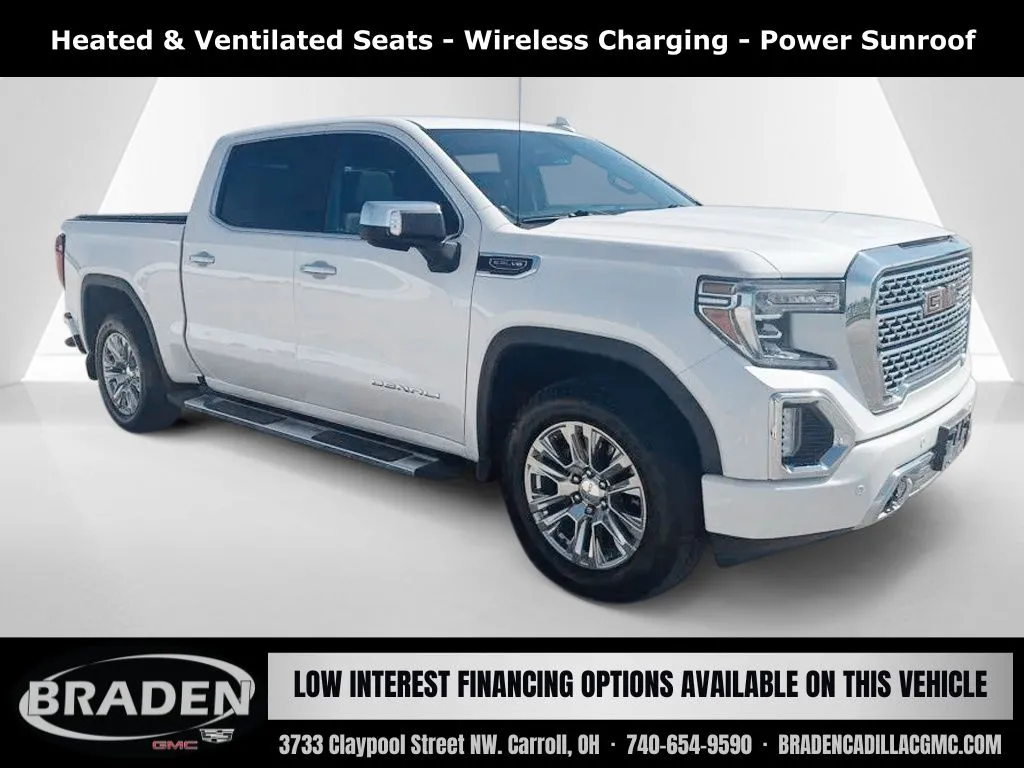 White 2020 GMC Sierra 1500 Denali for sale in Carroll, OH