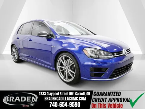 Blue 2017 Volkswagen Golf R DCC & Navigation 4Motion for sale in Carroll, OH