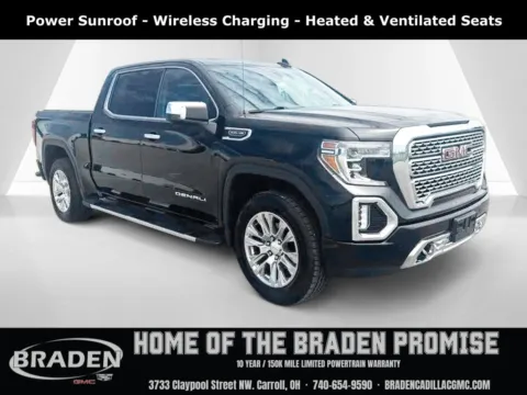 Black 2019 GMC Sierra 1500 Denali for sale in Carroll, OH