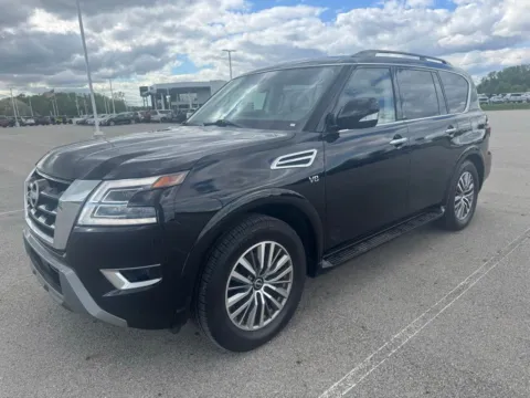 Another view of 2021 Nissan Armada SV for sale in Carroll, OH at Braden Cadillac GMC