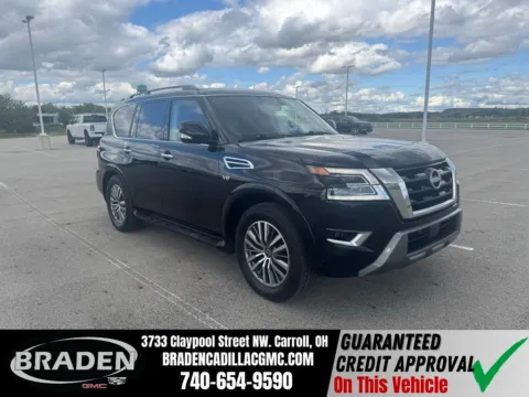Black 2021 Nissan Armada SV for sale in Carroll, OH