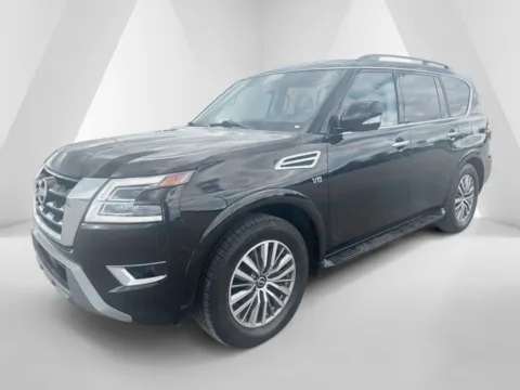 Another view of 2021 Nissan Armada SV for sale in Carroll, OH at Braden Cadillac GMC