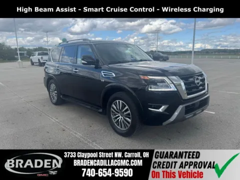 Black 2021 Nissan Armada SV for sale in Carroll, OH