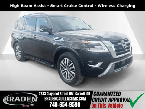 Black 2021 Nissan Armada SV for sale in Carroll, OH