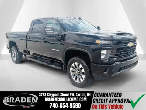 Black 2024 Chevrolet Silverado 2500HD Custom for sale in Carroll, OH